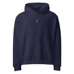 Birdie Bays Oversized Hoodie - Minimalist collection