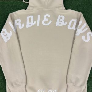 Birdie Bays Oversized Hoodie - Script Shoulder collection
